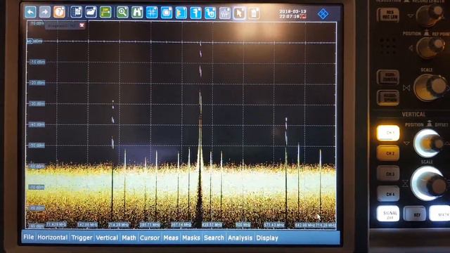 RTO1024 FFT on AD9910 DDS смотреть онлайн