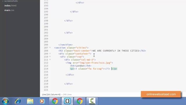 #5.Responsive cities section design using Html 5, Css 3 & Bootstrap смотреть онлайн