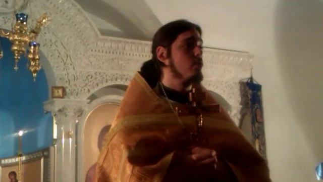 Проповедь о святых праотцов в Свято Успенском Слборе смотреть онлайн