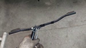 Мопед Colt. Делаем подножки ниже. Результат.