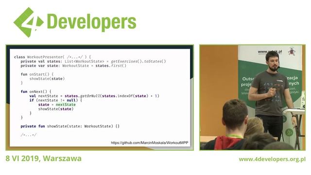 4Developers 2019: Your first multiplatform Kotlin application [ENG], Marcin Moskała смотреть онлайн