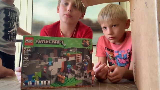 Unboxing Minecraft Lego mystery box from Minecraft!#mojang смотреть онлайн