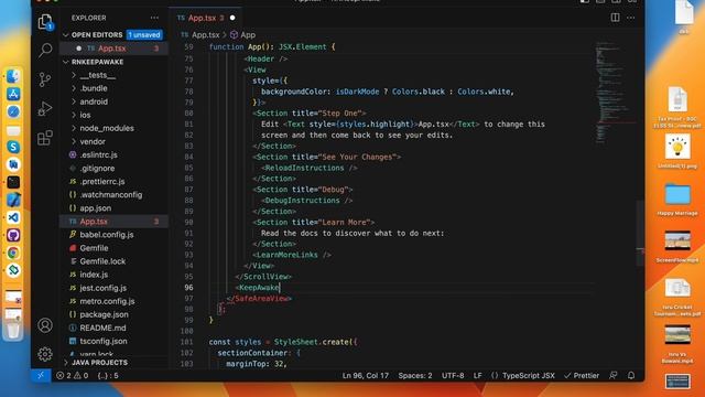 #93 How To Prevent Screen Sleeping While App Is Active In React Native? смотреть онлайн