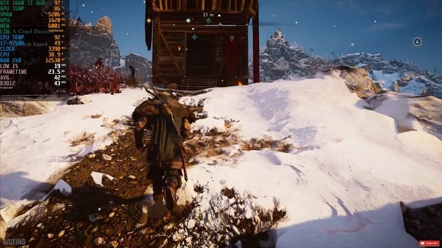 Assassin's Creed Valhalla | Patch 1.2.2 | GTX 1660 Ti Laptop | Maximum settings 1080p смотреть онлайн
