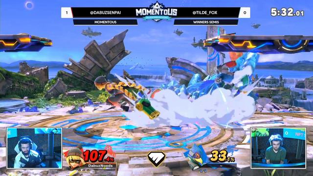 Momentous - LIQUID Dabuz (Min Min) Vs. NPT Tilde (Falco) - Top 8 - Winners Semis смотреть онлайн