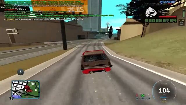 Стрим по сампу,кс го,cs go.Diamond RP. Сервер: Ruby.Катаю в транспортной компании.Шахта.Лесопилка. смотреть онлайн