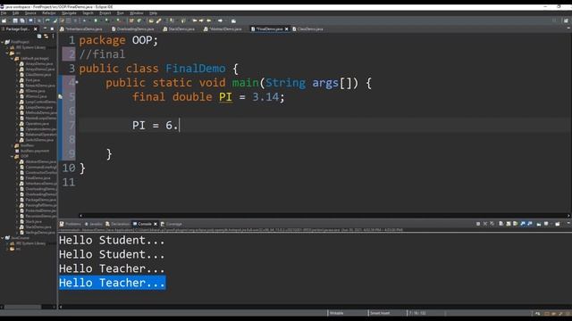 Java Protected | Final Keyword | Java Course in Tamil | Logic First Tamil смотреть онлайн