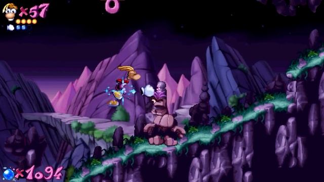 Rayman Redemption - Mr Stone's Peaks [No Damage/Achievement: Hard As A Rock] смотреть онлайн