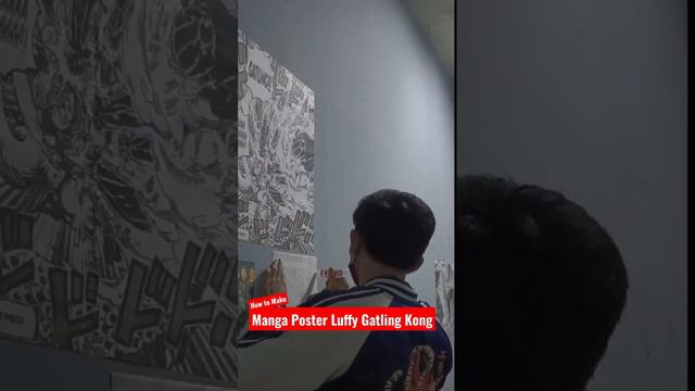 How to make Poster Anime Manga One Piece Gatling Kong #luffy #onepiece #poster смотреть онлайн