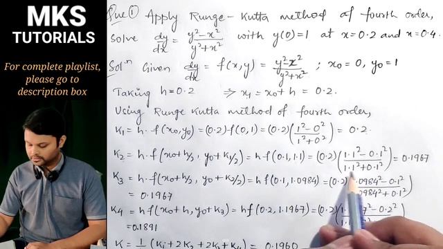 9. Runge-Kutta Method of Fourth Order | Concept & Problem#1 | Numerical Analysis | Numerical Method смотреть онлайн