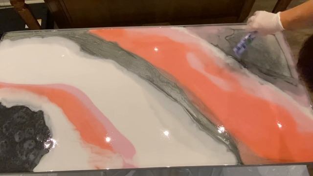 DIY products. Картина с использованием эпоксидной смолы. смотреть онлайн