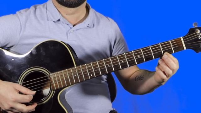 Easy Guitar For Beginners - Twinkle Twinkle Little Star Nursery Rhyme (BEGINNER LEVEL)