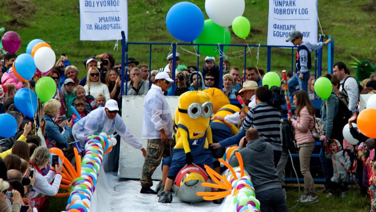 Горнолужник 2016 , в фан парке Бобровый лог, Красноярск смотреть онлайн