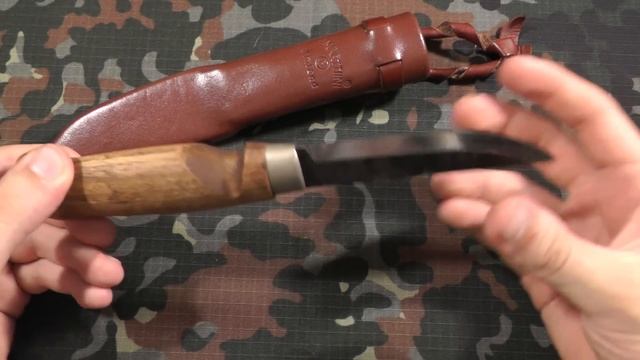 Обзор ножа - финки от Marttiini. Lynx Lumberjack Carbon смотреть онлайн