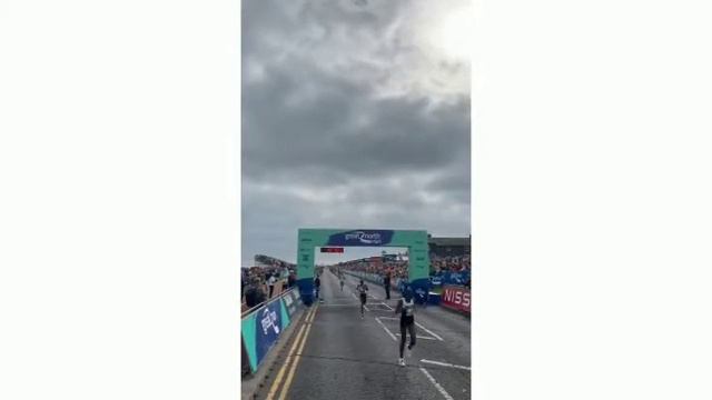 Hellen Obiri wins Women's great North Run half marathon 2022 #subscribe смотреть онлайн