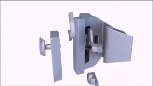 3D модель: Разборка и сборка автосцепки СА-3