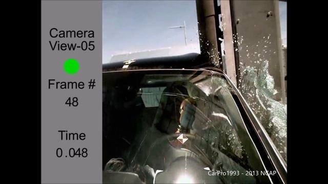 2013-2016 Smart ForTwo Electric Drive NHTSA Side Pole Crash Test смотреть онлайн