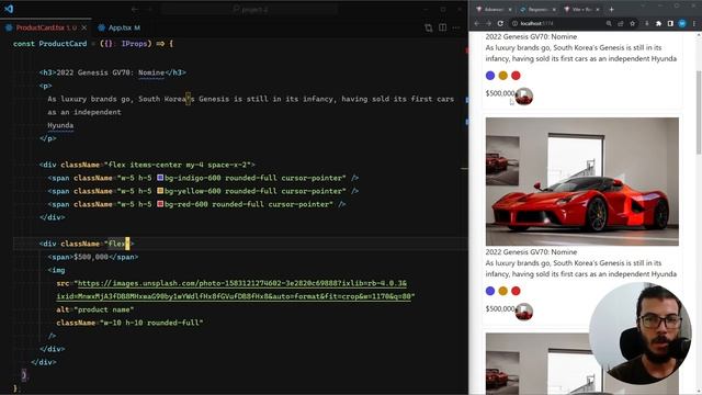 [Arabic] React.js, TypeScript, Redux - 62 - Product Card Style With Tailwind CSS بالعربى смотреть онлайн