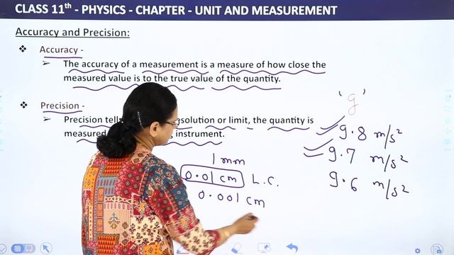 Accuracy and Precision - Unit and Measurement | Class 11 Physics смотреть онлайн