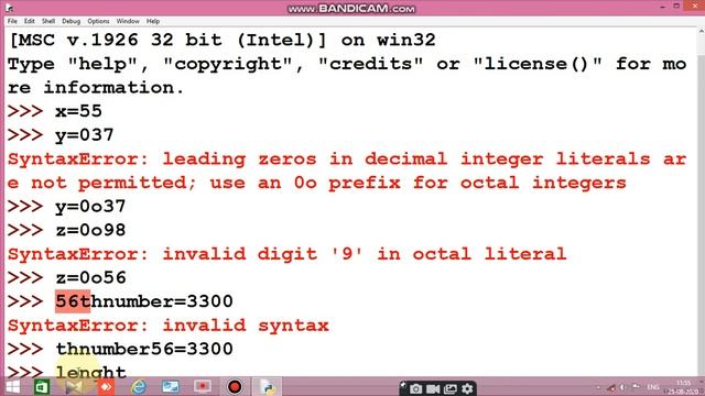 CBSE Class 11 Informatics Practices (Python Question 1 solution) смотреть онлайн