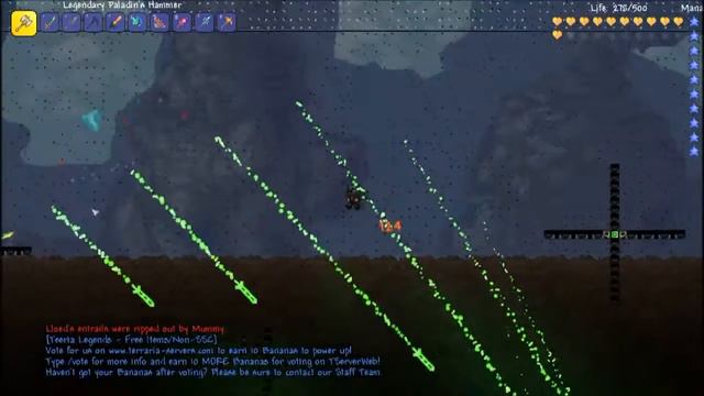 Terraria 1.2.4.1 PVP Best Warrior/Melee Loadout + PVP Footage смотреть онлайн