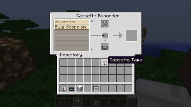 Minecraft CASSETTE PLAYER MOD! Play custom songs in game! 2015 смотреть онлайн