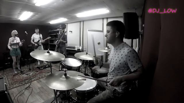 Кавер Группа FM - Репетиция. Mashup зарисовка (drum cam) смотреть онлайн