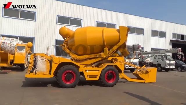 Aвтобетоносмеситель с самозагрузкой EN.WOLWA.CN смотреть онлайн