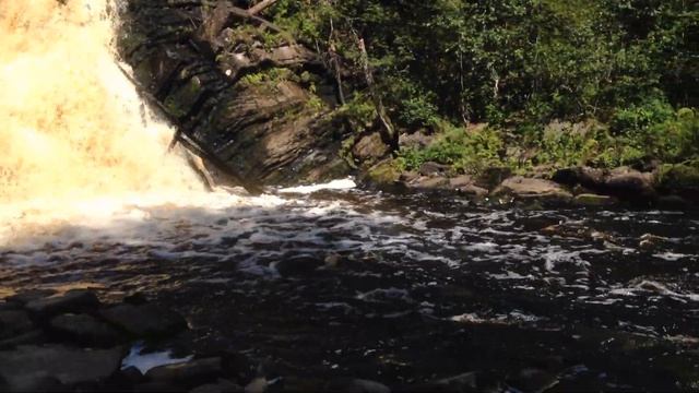 Карелия. Водопад Белые мосты смотреть онлайн