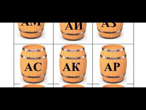 Настольная игра «СЛОГОВОЕ ЛОТО».Закрытые слоги. смотреть онлайн