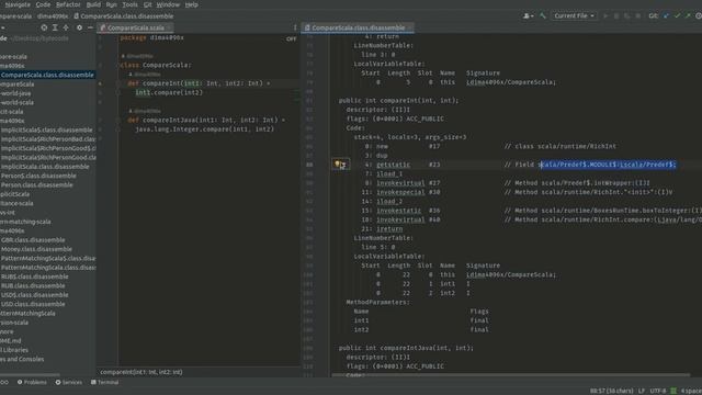 Scala. Читаем Bytecode смотреть онлайн