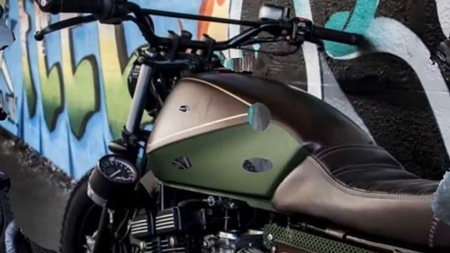 Suzuki GSX400F custom 2015 by Shaka Garage Bari смотреть онлайн