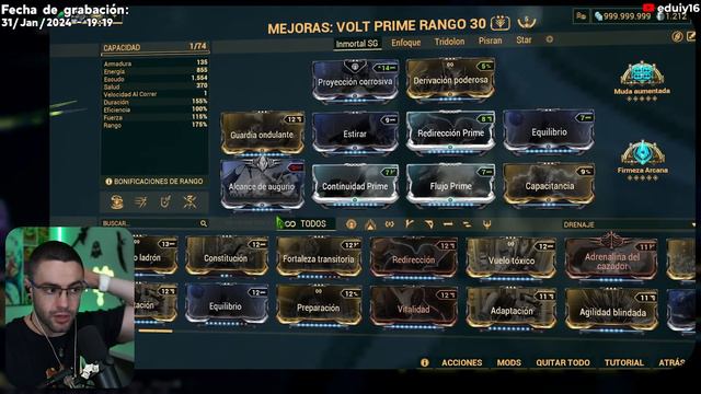 ⚡️Build Volt Prime CONTROL e INMORTAL (Shield Gating)❗ (Si tienes manos, no mueres) [2024] смотреть онлайн