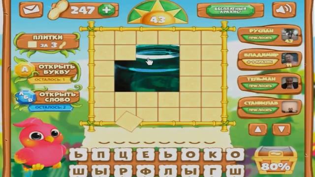 Игра "Птица-Говорун" 41, 42, 43, 44, 45 уровень в Одноклассниках. смотреть онлайн
