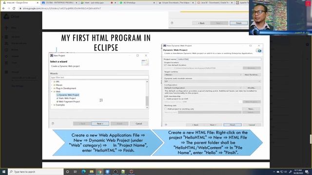 Eclipse & Tomcat Web Server Setup on Windows 10 (Execute simple Java and Web applications) смотреть онлайн