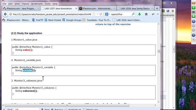 Java Programming: Annotations (from JPassion.com) смотреть онлайн