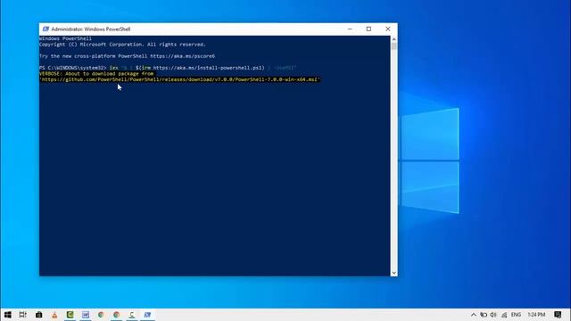 How to Update to Windows Powershell 7.0 on Windows 10 | 2020 смотреть онлайн