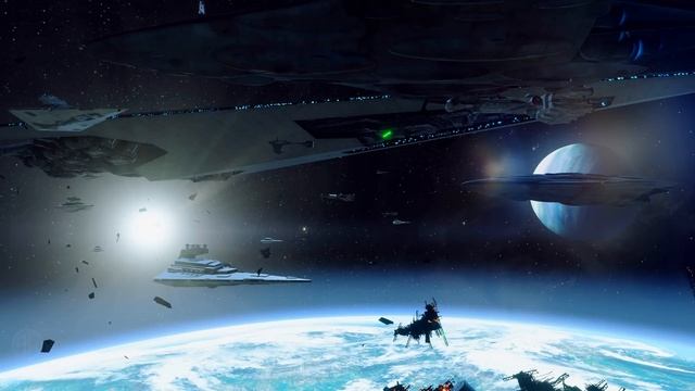 ? Star Wars Music & Ambience | Space Battle In 4k - Epic Music By Samuel Kim - Space Battle Sounds