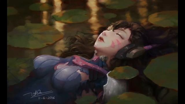 D.VA, Overwatch Fanart - Animated Art смотреть онлайн