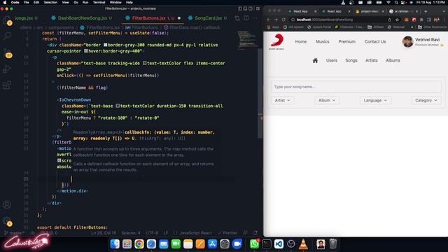 Day 5 : Full Stack Music Player | For Beginners | React, MongoDb, NodeJs, FIrebase смотреть онлайн