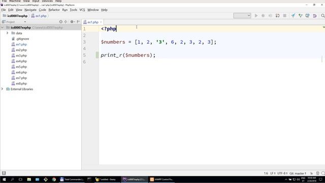 icd0007 Php ülesannete koodi käivitamine PhpStorm-ist смотреть онлайн