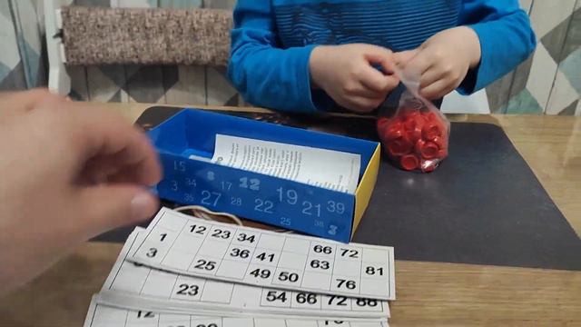 Распаковка Лото с фишками КАРИ смотреть онлайн