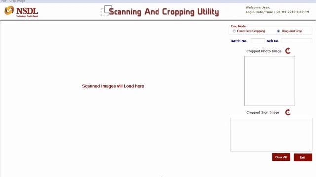 How to Use NSDL cropping Tool And смотреть онлайн