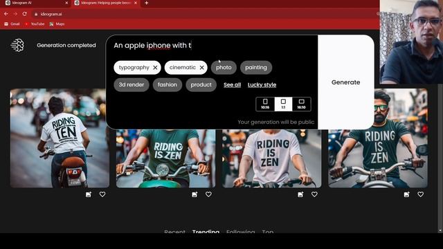 Ideogram AI New Free Text to Image AI смотреть онлайн