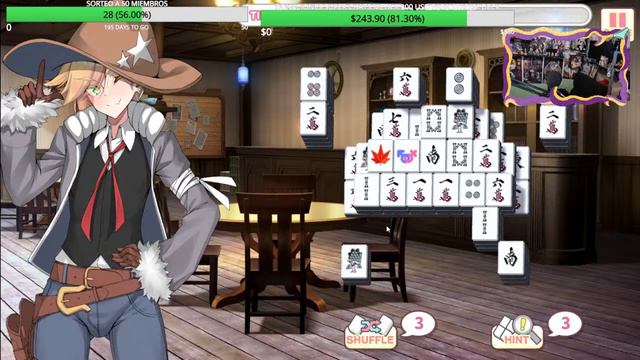 UN JUEGO DE TRAPITOS || Otoko Cross: Pretty Boys Mahjong Solitaire смотреть онлайн