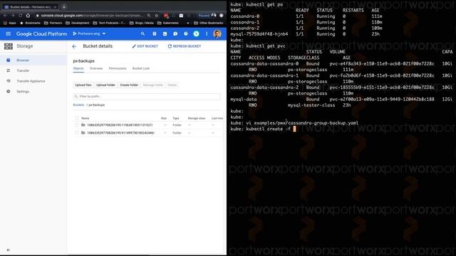 Backup and Restore Persistent Volumes with Google Cloud Storage смотреть онлайн