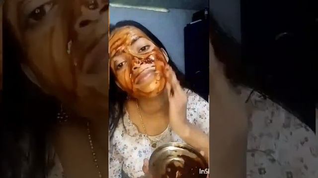instant brightness and instant glow???coffee powder egg white face pack??? смотреть онлайн