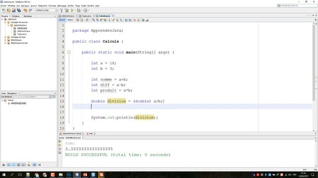 Cours Java -4- Les calculs mathématiques, le casting et la Classe Math [Arabe] смотреть онлайн