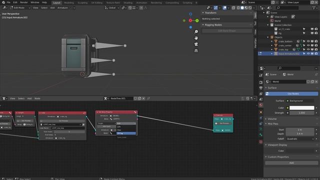 Simple Rig Example | Blender Rigging Nodes