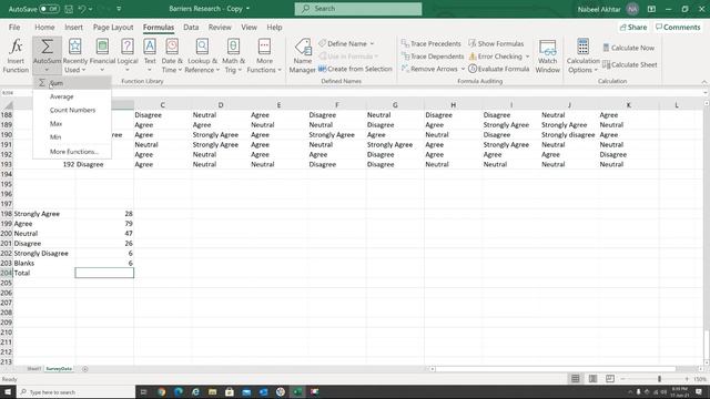 How to analyze data in Excel for Likert Scale Questions | Create graphs for likert scale questions смотреть онлайн